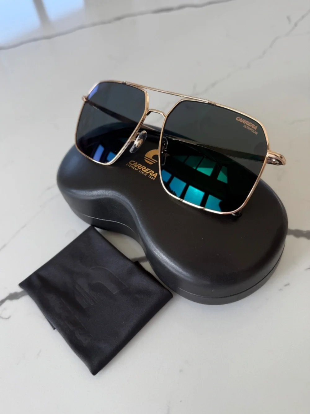New CARRERA 333/S Navigator Sunglasses J5G/Q3 Polarized - Picture 2 of 16